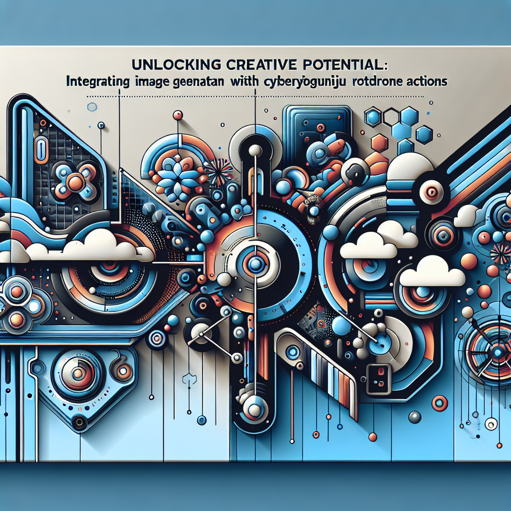 Unlocking Creative Potential: Integrating Image Generation with Cyberguju Rotaxidrone Actions