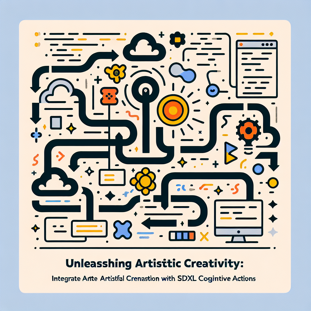 Unleashing Artistic Creativity: Integrate Image Generation with SDXL Cognitive Actions