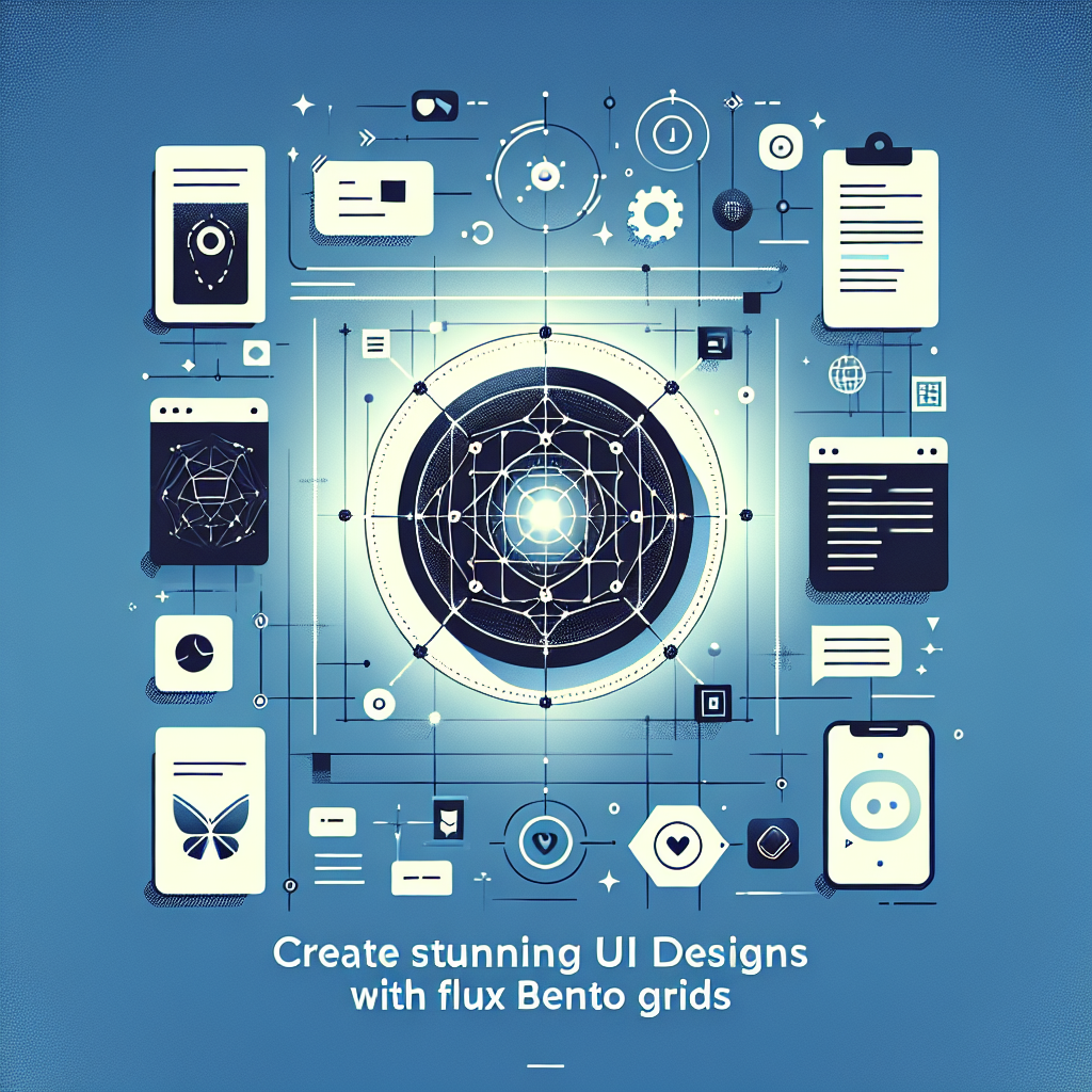 Create Stunning UI Designs with Flux Bento Grids