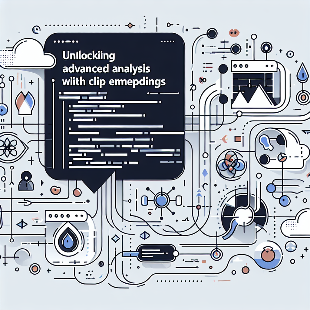 Unlocking Advanced Analysis with Clip Embeddings