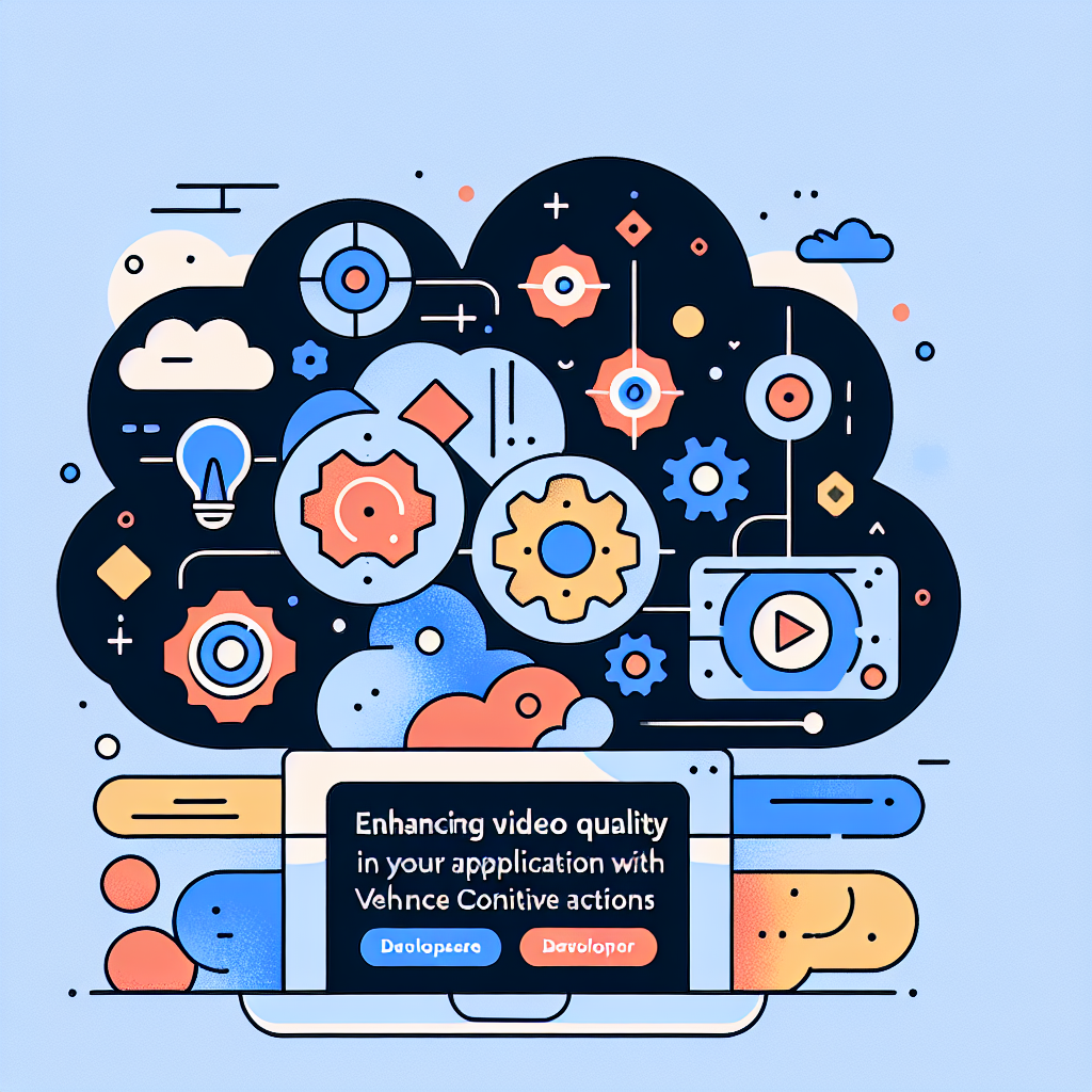 Enhance Video Quality in Your Application with venhance Cognitive Actions