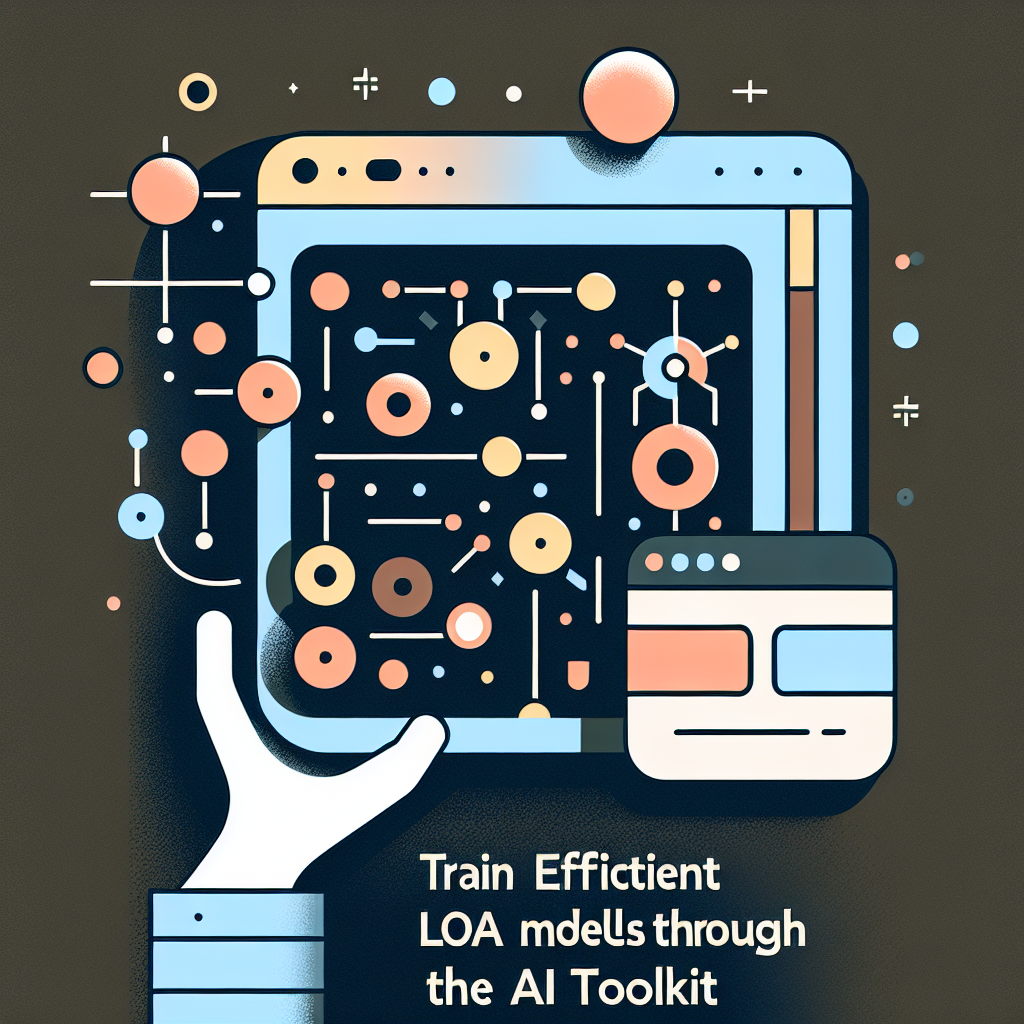 Train Efficient LoRA Models with the Ai Toolkit