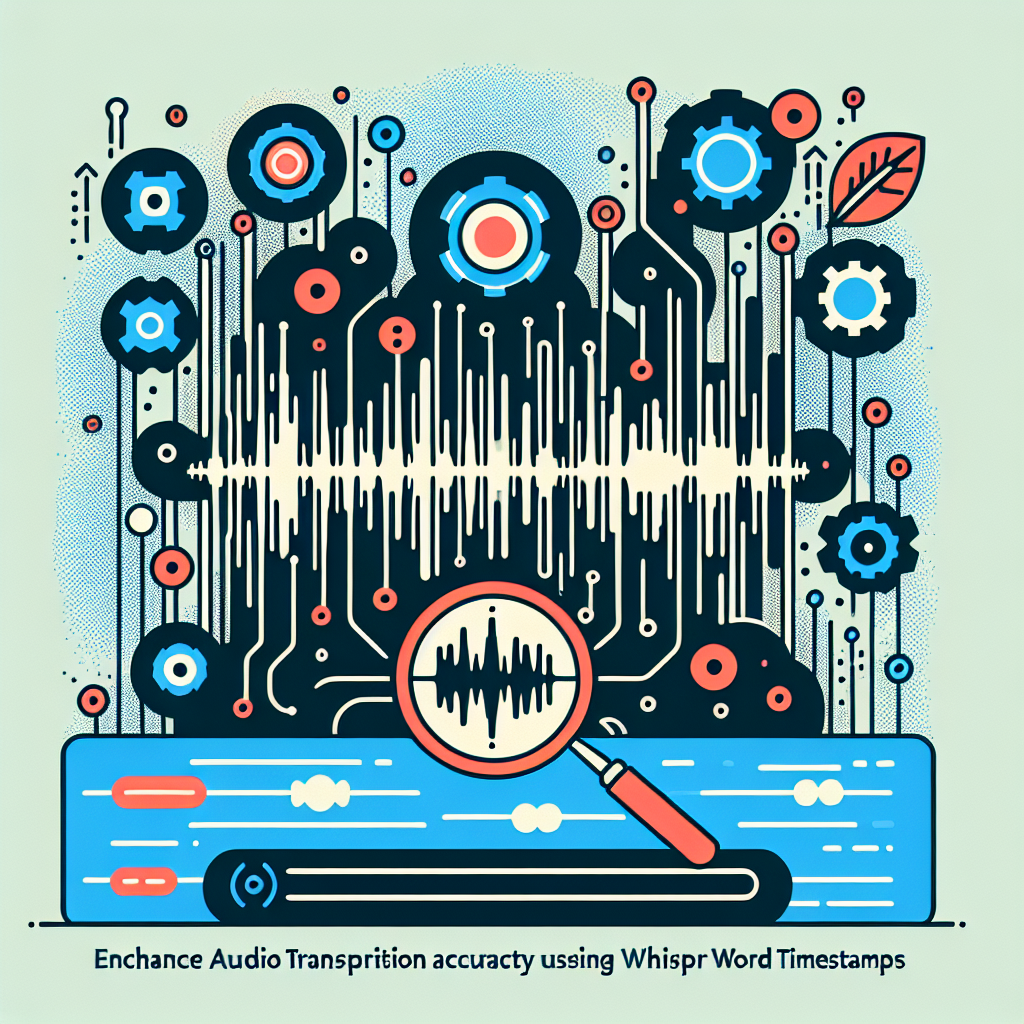 Enhance Audio Transcription Accuracy Using Whisper Word Timestamps