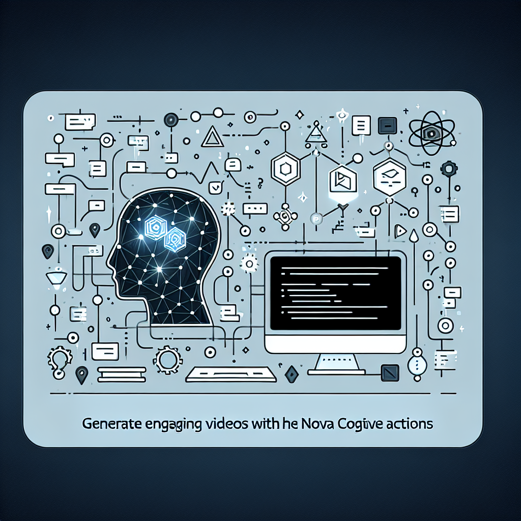Generate Engaging Videos with the NOVA Cognitive Actions