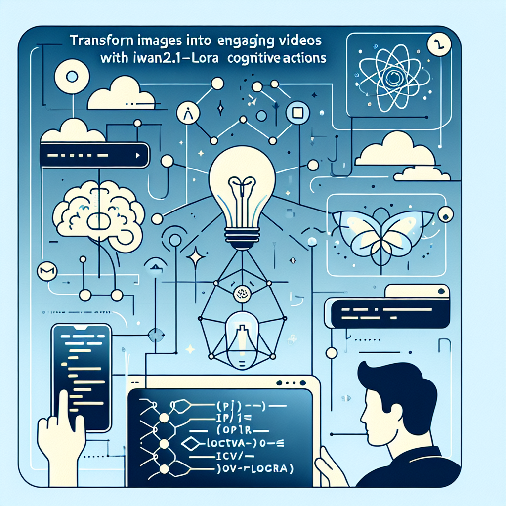 Transform Images into Engaging Videos with lucataco/wan2.1-i2v-lora Cognitive Actions