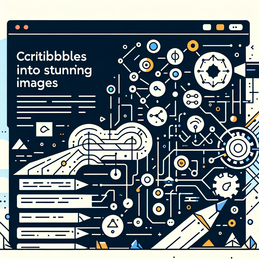 Transform Scribbles into Stunning Images with Controlnet Scribble