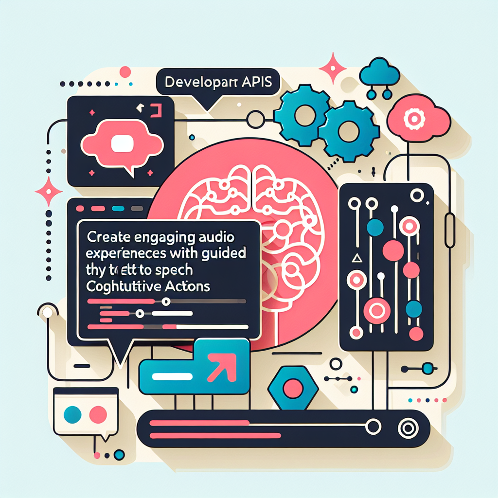 Create Engaging Audio Experiences with Guided Text to Speech Cognitive Actions