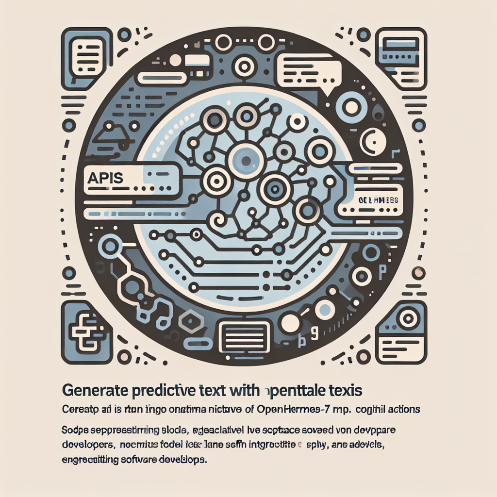 Generate Predictive Text with OpenHermes-2 Mistral 7B Cognitive Actions