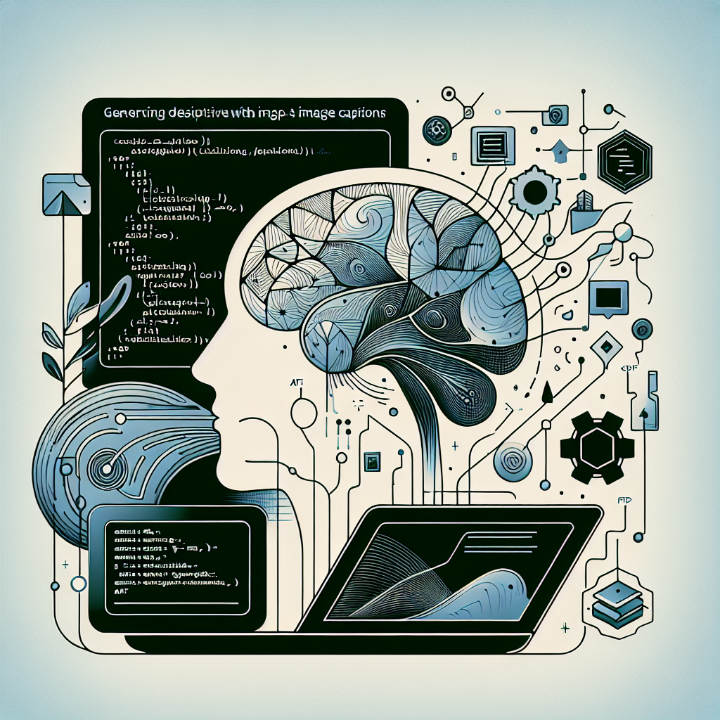 Generate Descriptive Image Captions with CLIP and GPT-2 Cognitive Actions