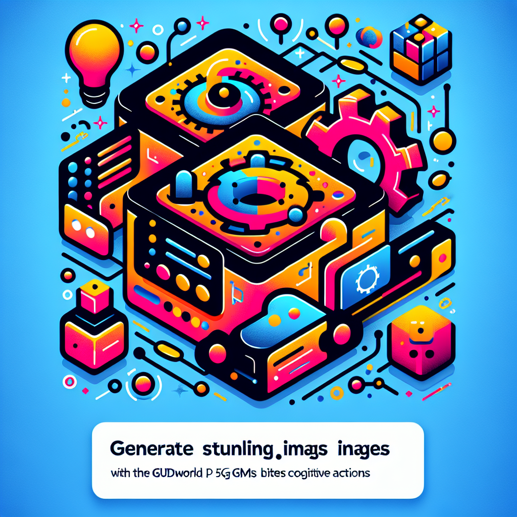Generate Stunning Images with the Gudworld 5GMS Bites Cognitive Actions