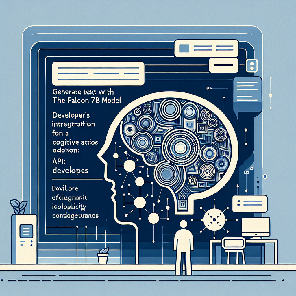 Generate Text with the Falcon 7B Model: A Developer's Guide to Cognitive Actions