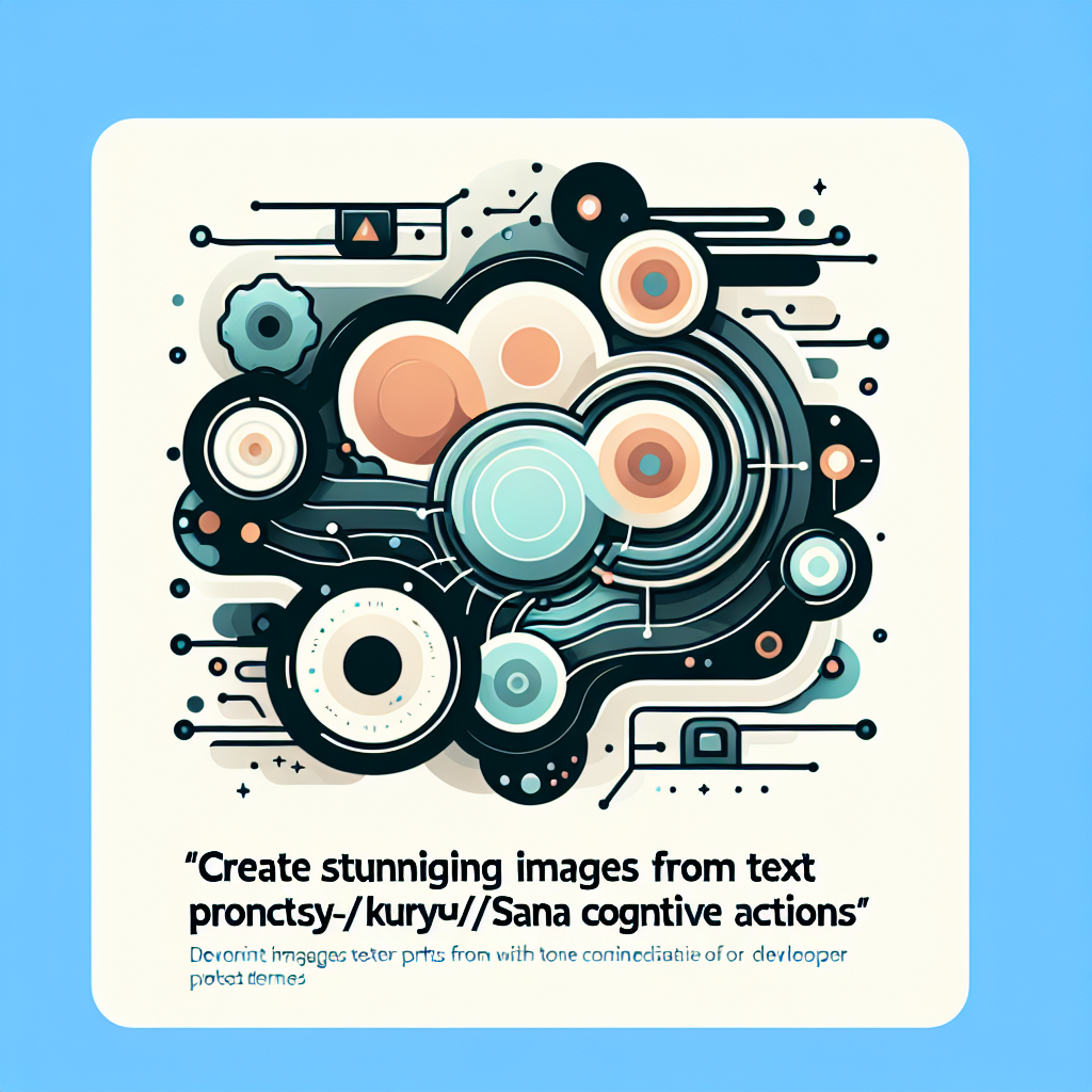Create Stunning Images from Text Prompts with teaglis-kury/sana Cognitive Actions