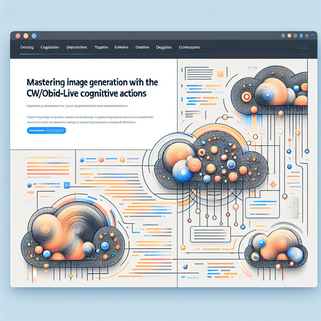 Mastering Image Generation with the swk23/cw-obiwan-live Cognitive Actions