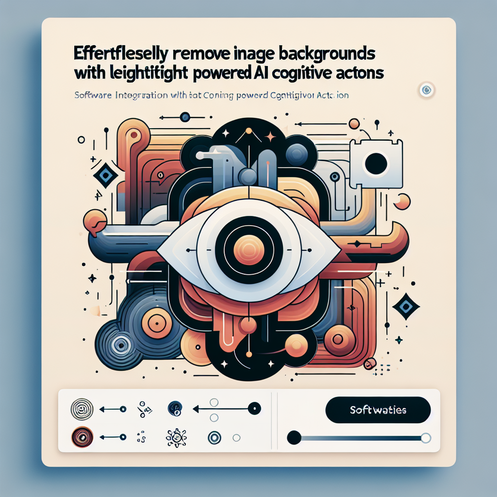 Effortlessly Remove Image Backgrounds with Lightweight AI's Cognitive Actions