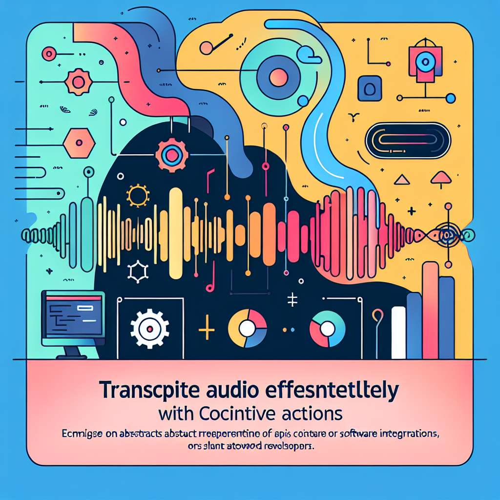 Transcribe Audio Effortlessly with Soykertje/Whisper's Cognitive Actions