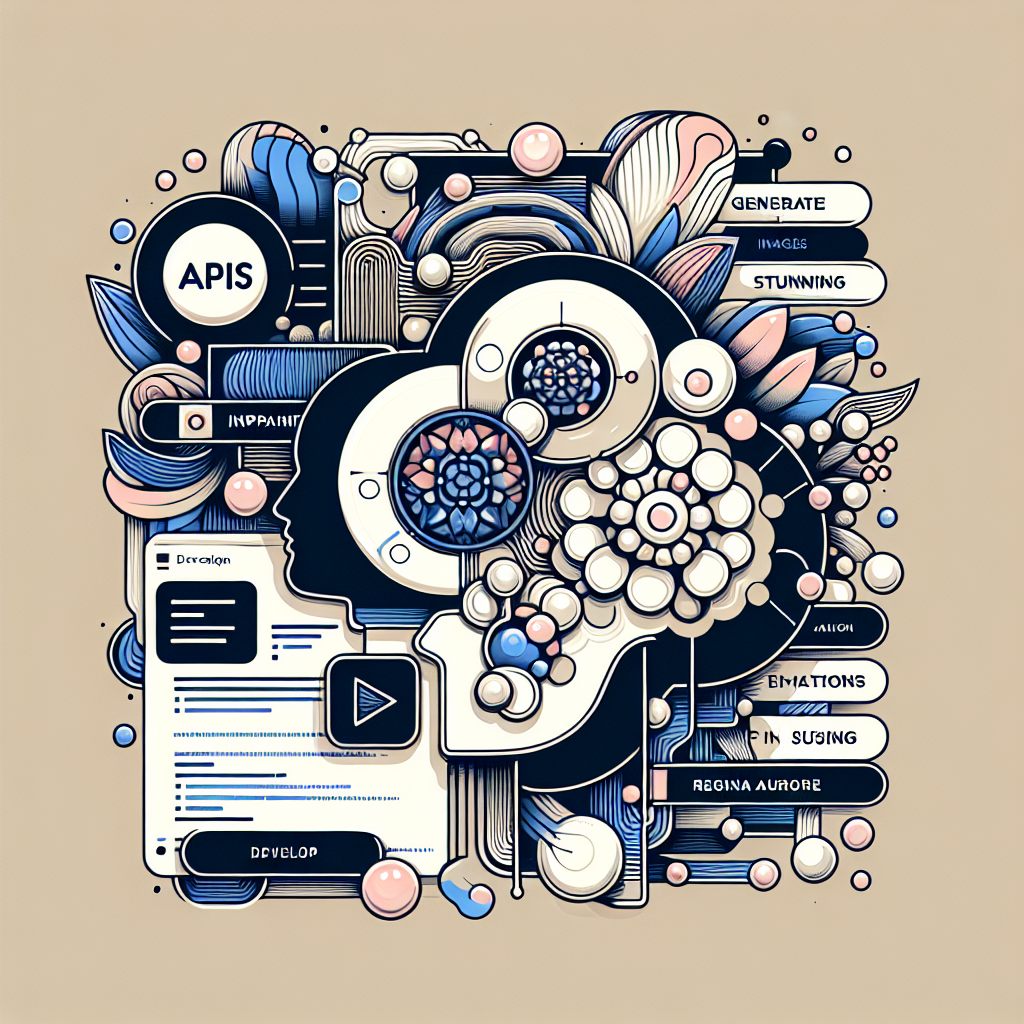 Generate Stunning Images with Inpainting using Cognitive Actions for Regina Aurore