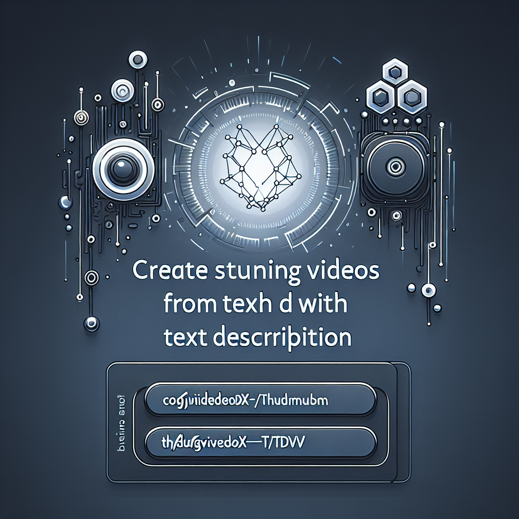 Create Stunning Videos from Text Descriptions with thudm/cogvideox-t2v