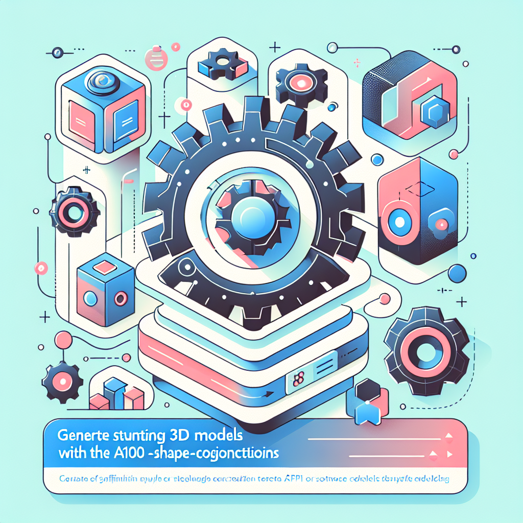 Generate Stunning 3D Models with the yosun/a100-shap-e Cognitive Actions