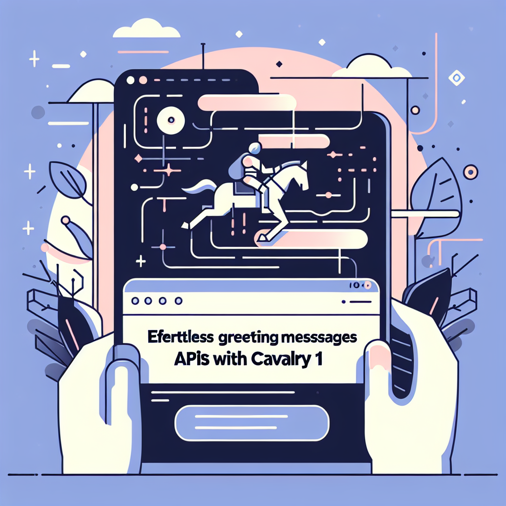 Effortless Greeting Messages with Cavalry 1