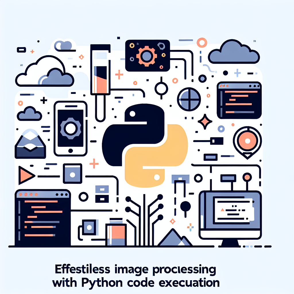 Effortless Image Processing with Python Code Execution