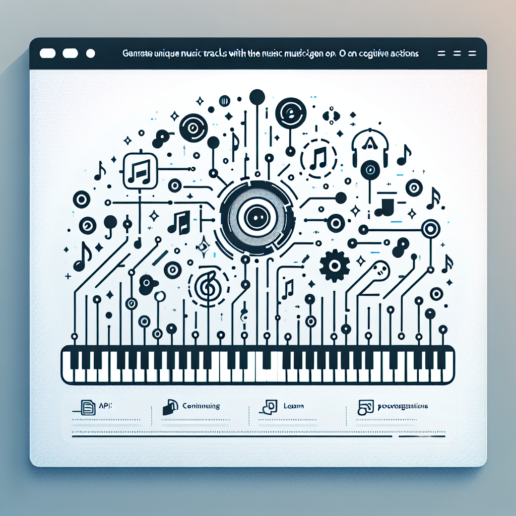 Generate Unique Music Tracks with the MusicGen OPN Cognitive Actions