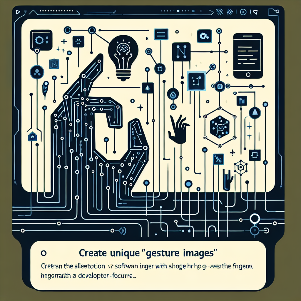 Create Unique Gesture Images with Flux Thefinger