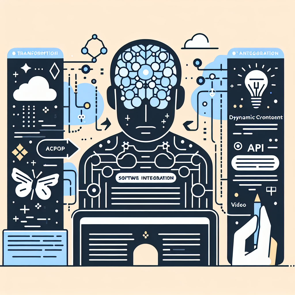 Transform Text to Dynamic Video Content with Cognitive Actions