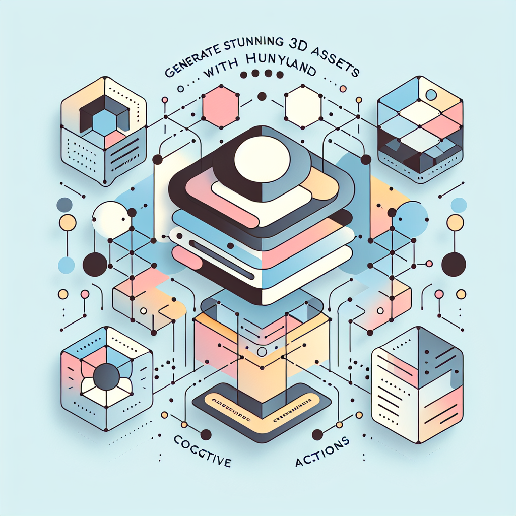 Generate Stunning 3D Assets with Hunyuan3D Cognitive Actions