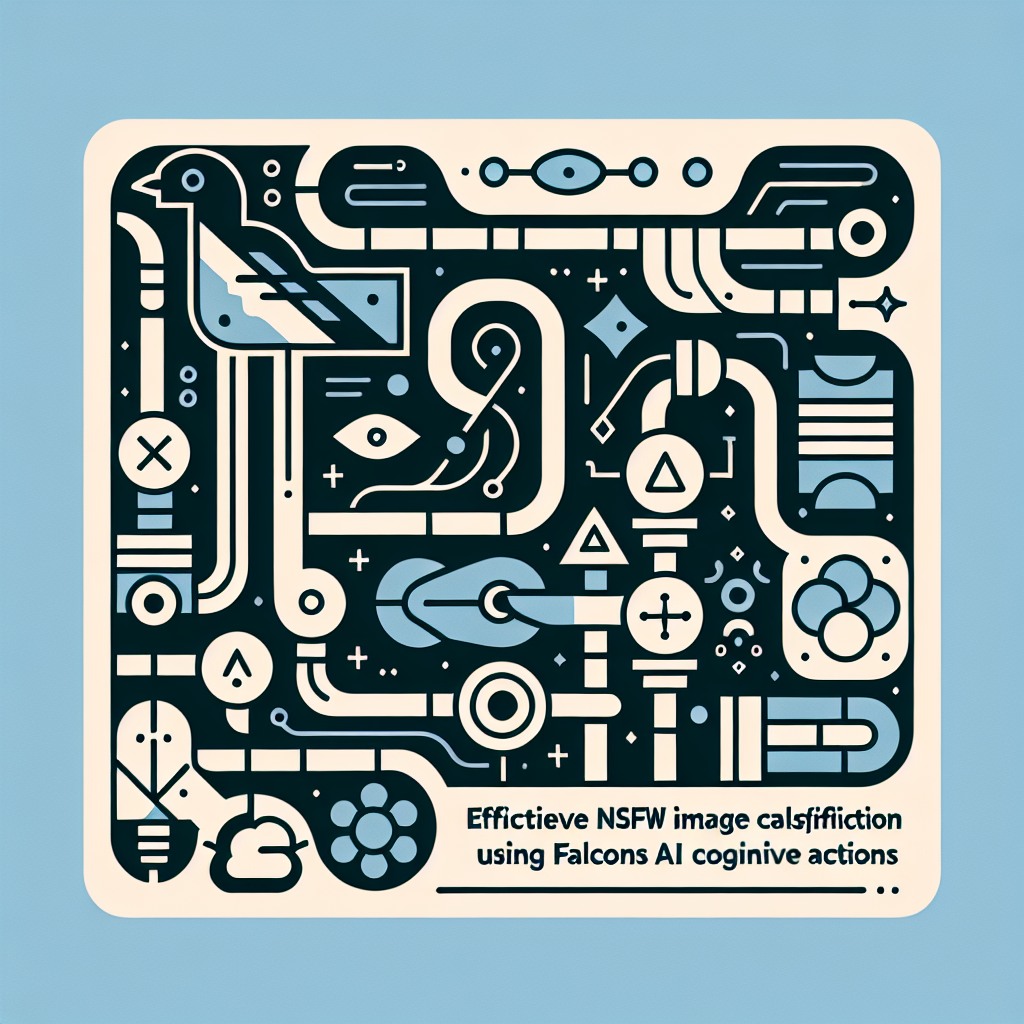 Efficient NSFW Image Classification Using Falcons AI Cognitive Actions