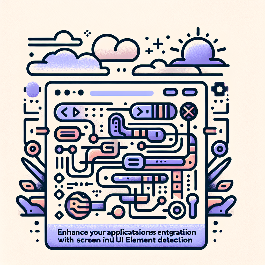 Enhance Your Applications with Screen UI Element Detection