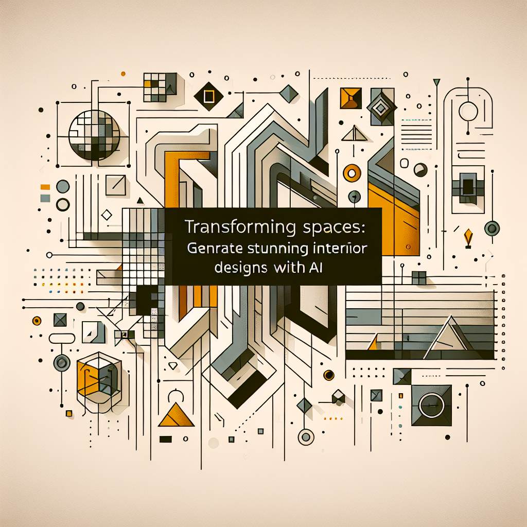 Transforming Spaces: Generate Stunning Interior Designs with AI