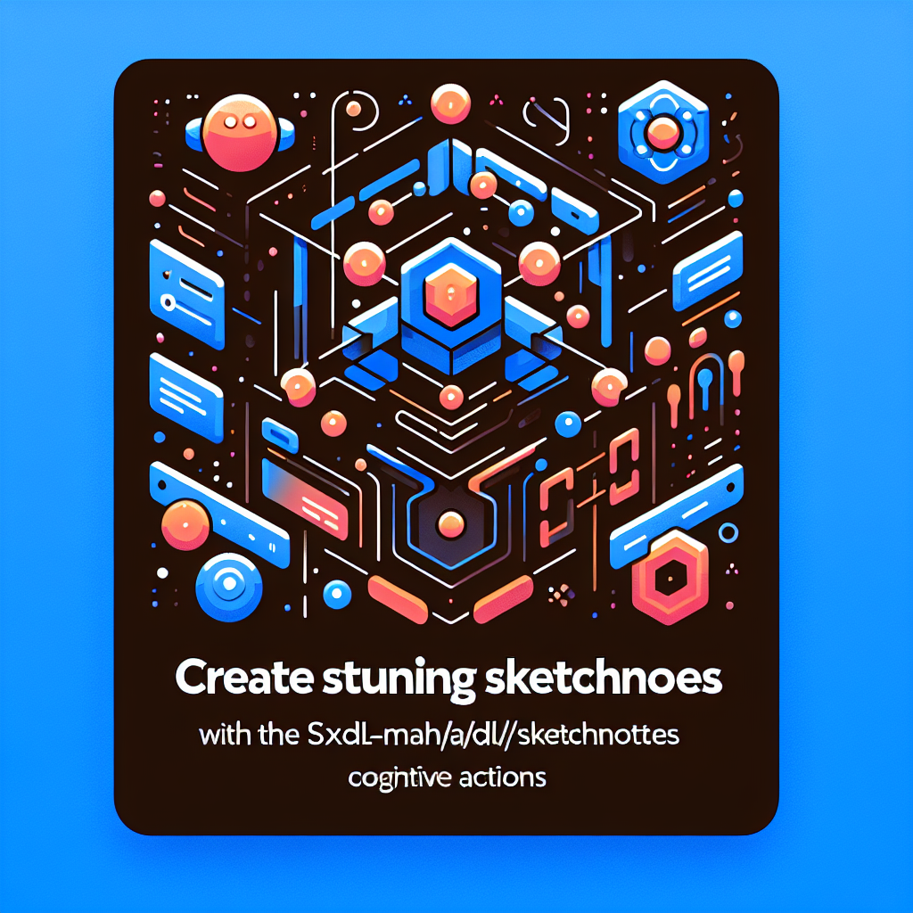 Create Stunning Sketchnotes with the justmalhar/sxdl-sketchnotes Cognitive Actions