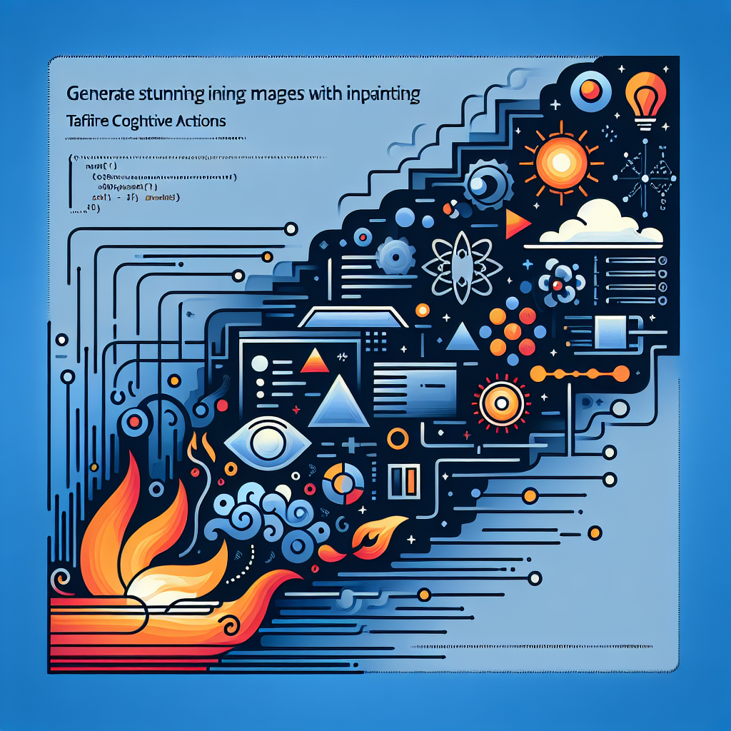 Generate Stunning Images with Inpainting Using Talyfire Cognitive Actions