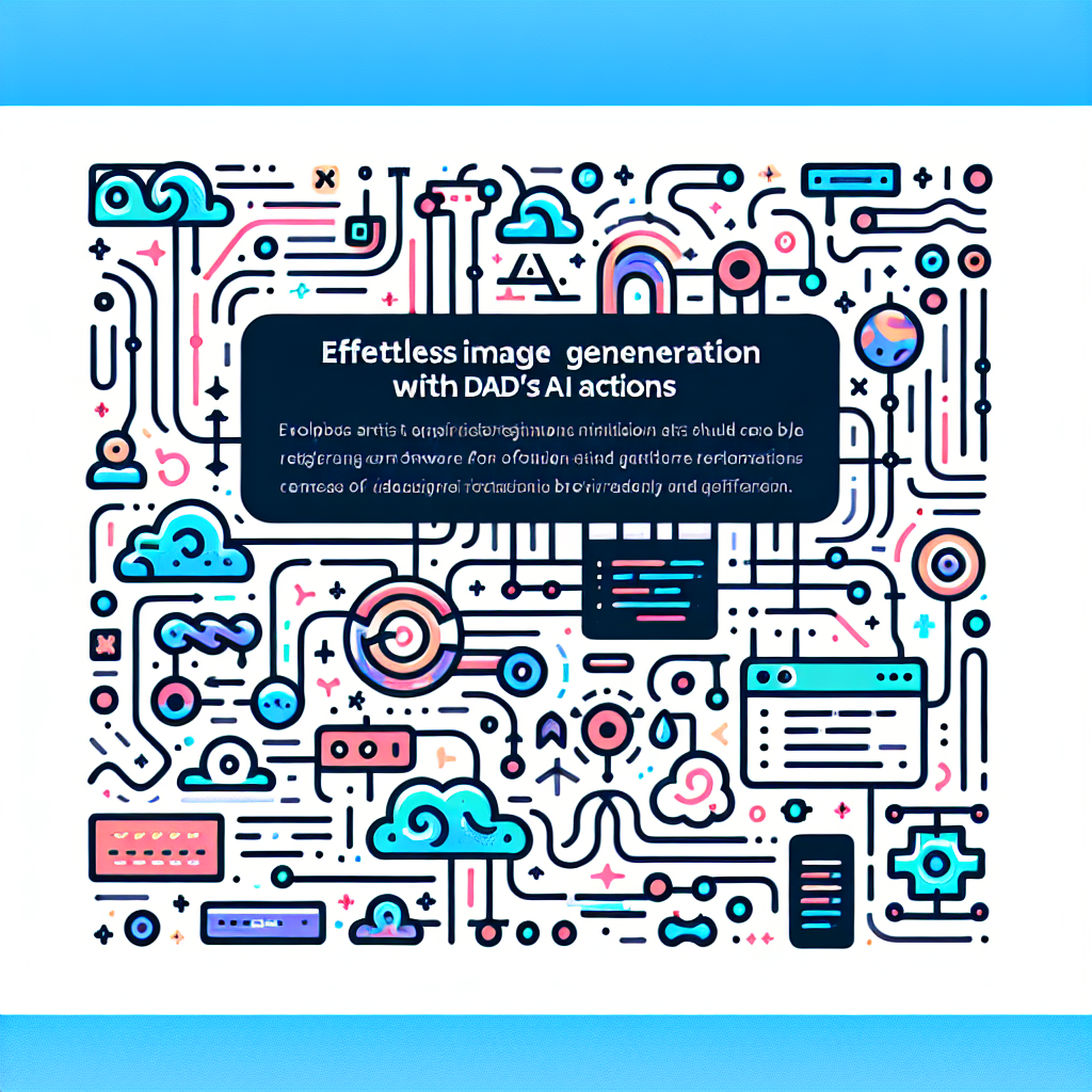 Effortless Image Generation with Dad's AI Actions