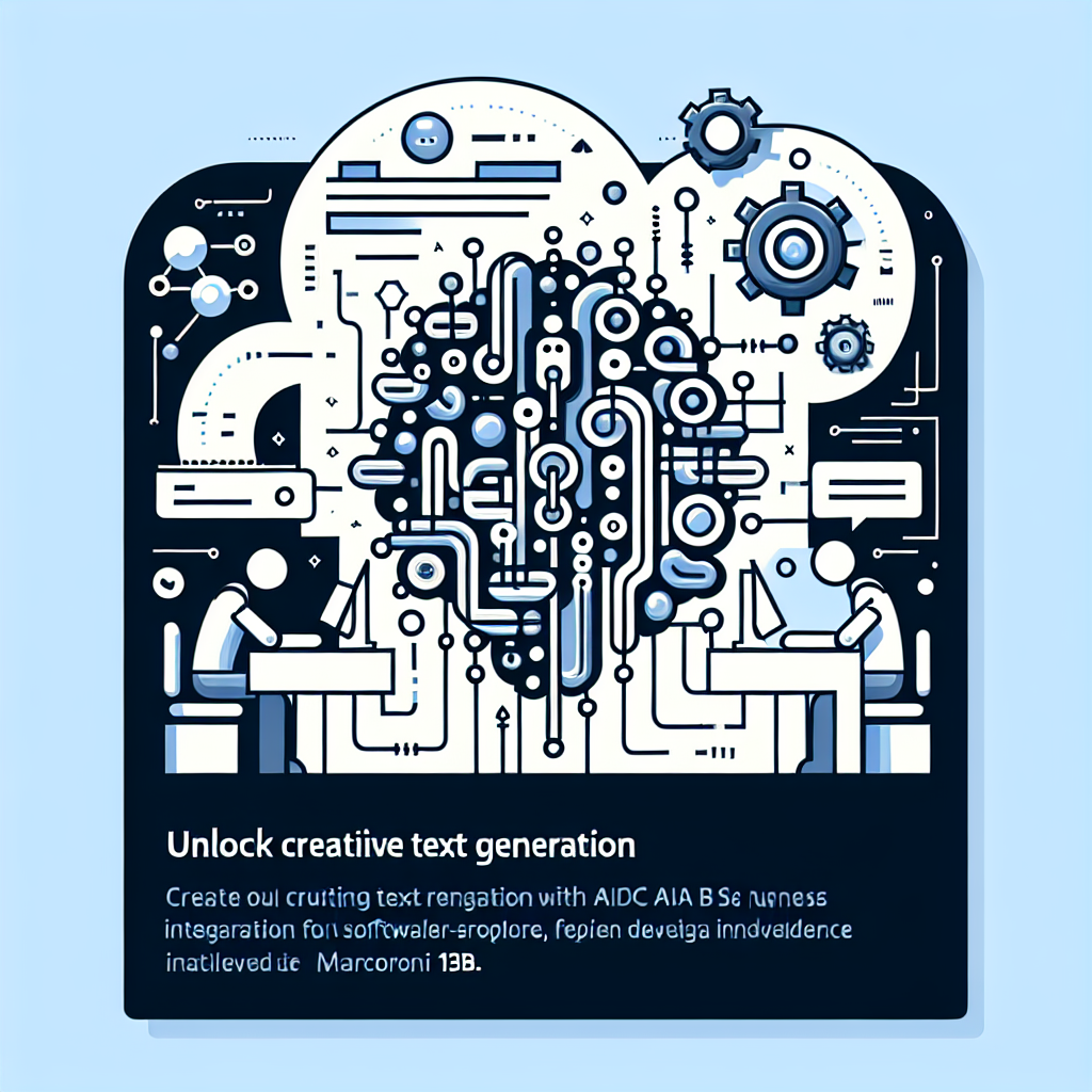 Unlock Creative Text Generation with Aidc AI Business Marcoroni 13b