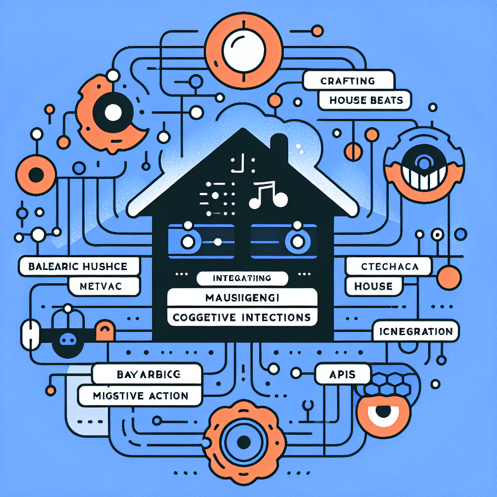 Crafting Balearic House Beats: Integrating MusicGen Cognitive Actions