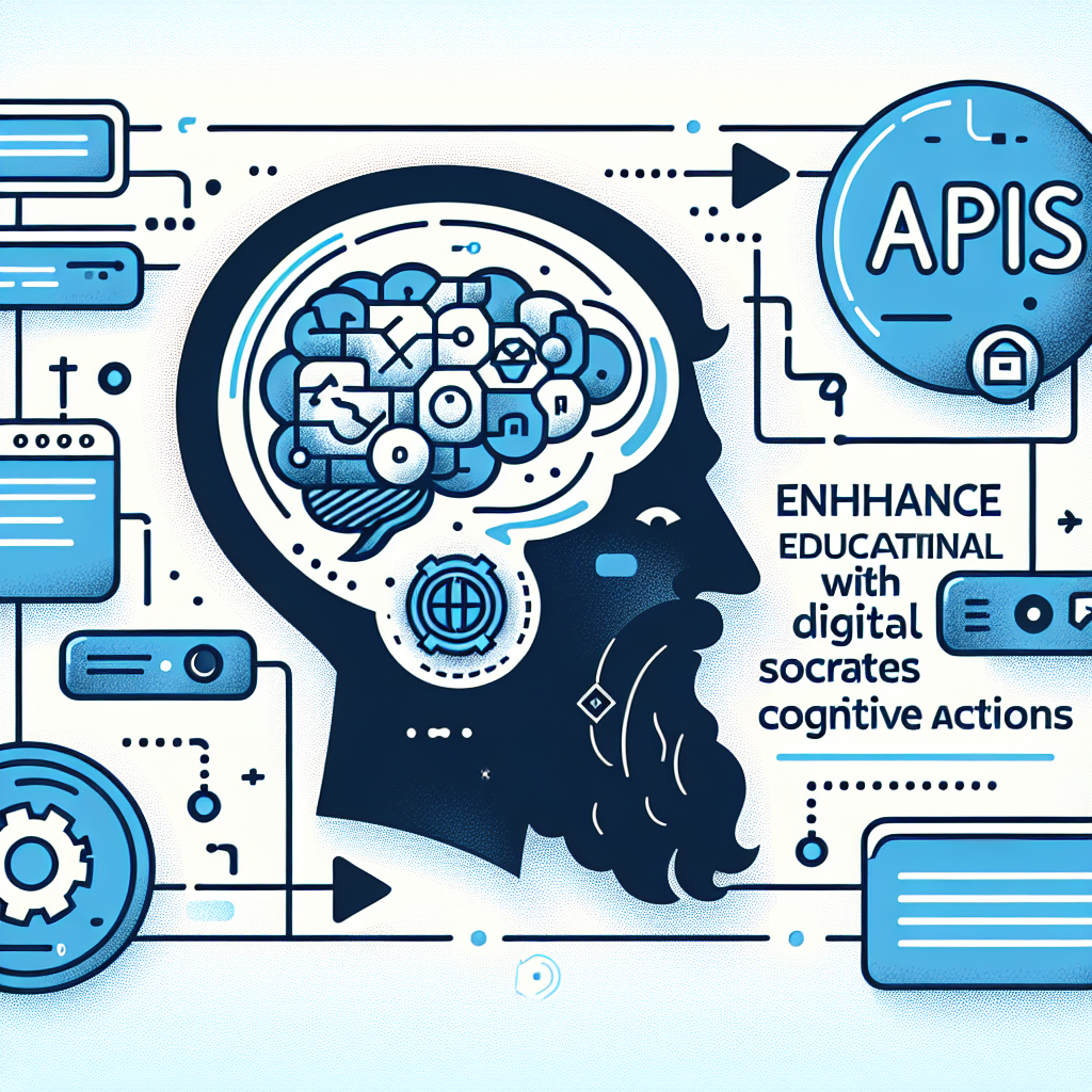 Enhance Educational Tools with Digital Socrates Cognitive Actions