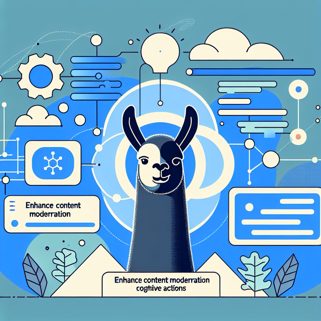 Enhance Content Moderation with Llama-Guard Cognitive Actions