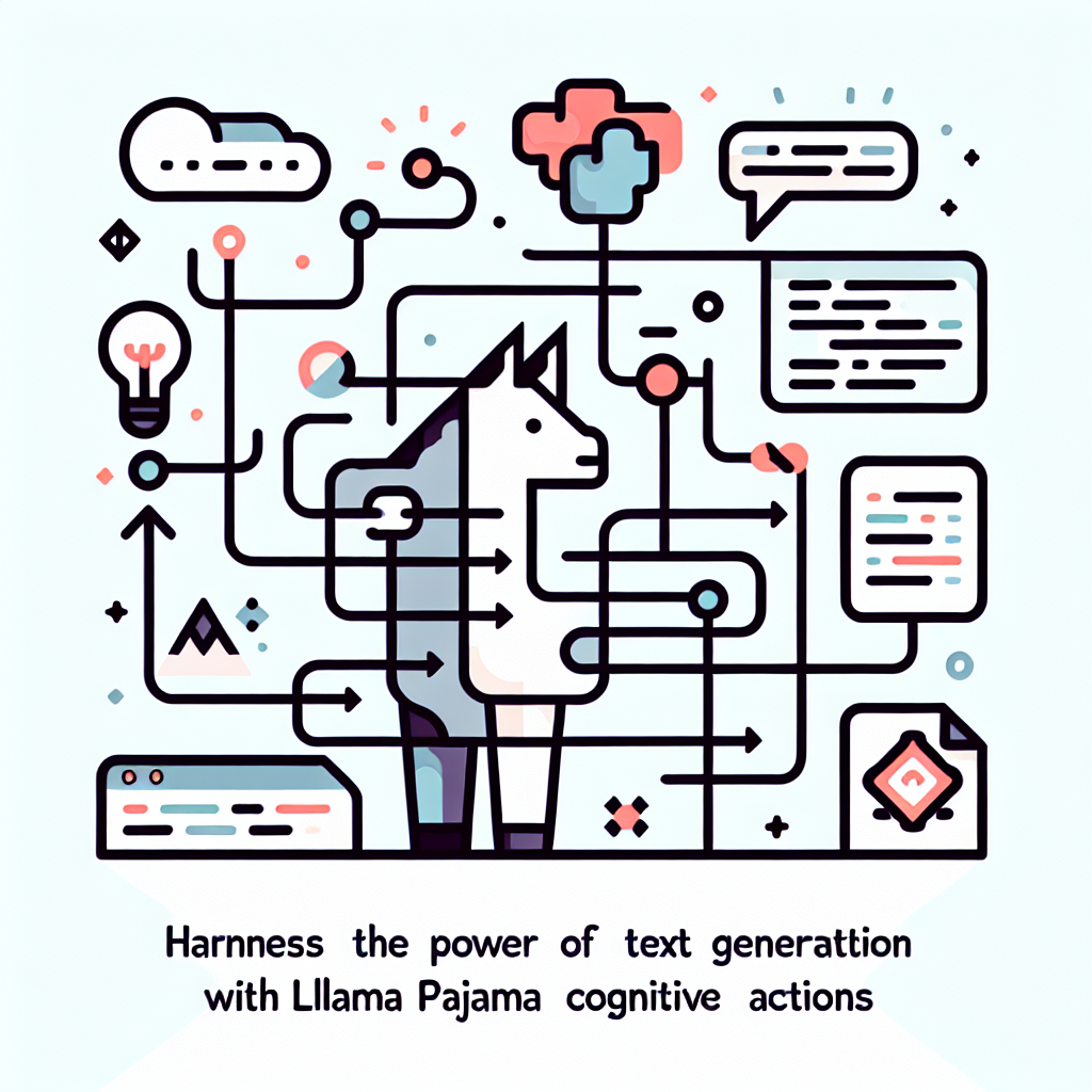 Harness the Power of Text Generation with LLaMA Pajama Cognitive Actions
