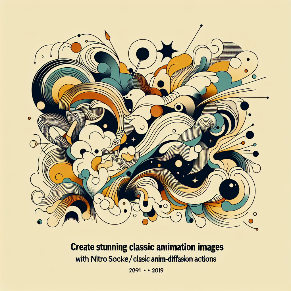 Create Stunning Classic Animation Images with nitrosocke/classic-anim-diffusion Actions