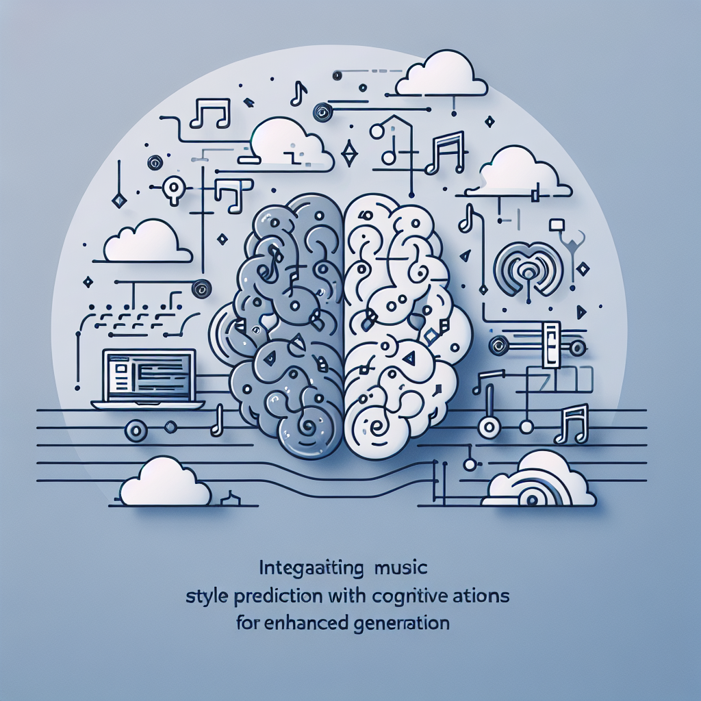 Integrating Music Style Prediction with Cognitive Actions for Enhanced Music Generation
