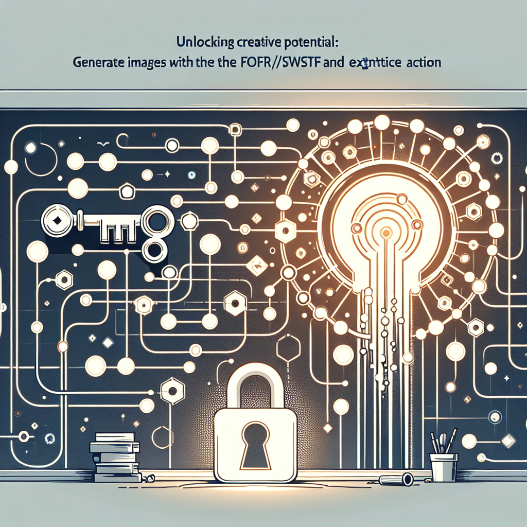 Unlocking Creative Potential: Generate Images with the FOFR/SDXL-JWST Cognitive Action