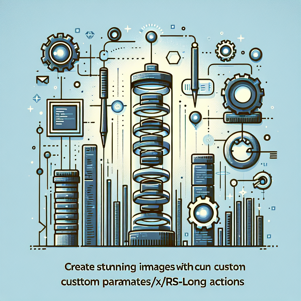 Create Stunning Images with Custom Parameters using hedkace/rs-long Actions