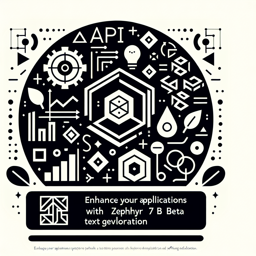 Enhance Your Applications with Zephyr 7b Beta Text Generation