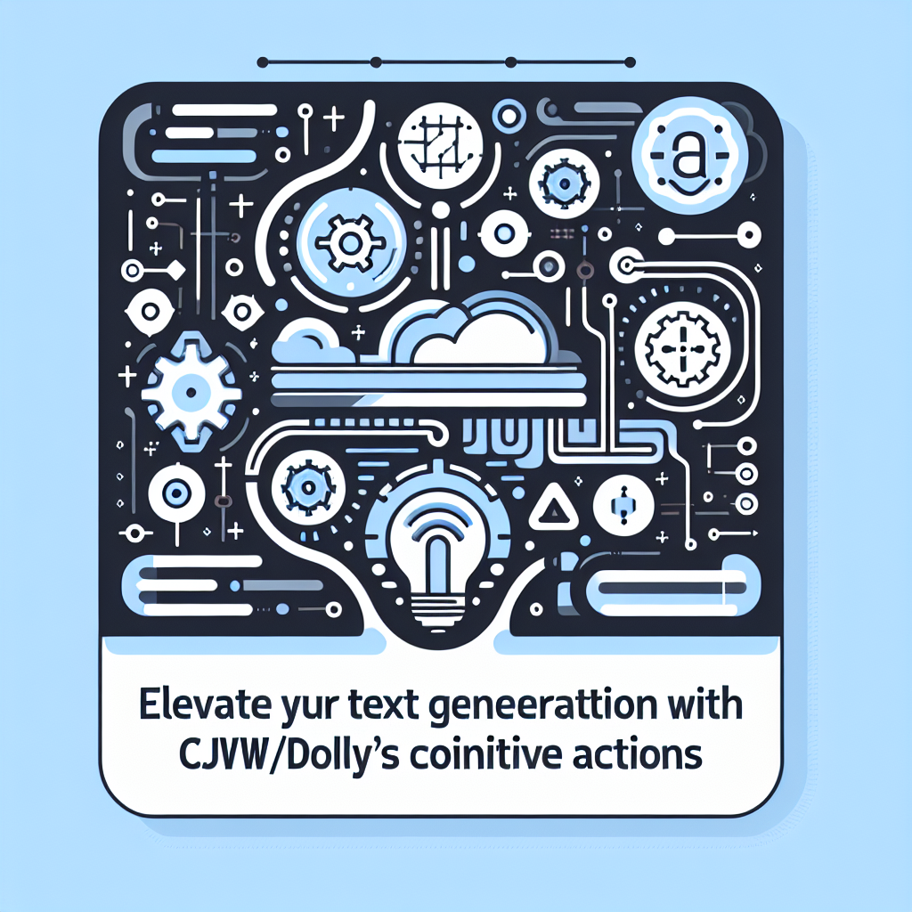 Elevate Your Text Generation with cjwbw/dolly's Cognitive Actions