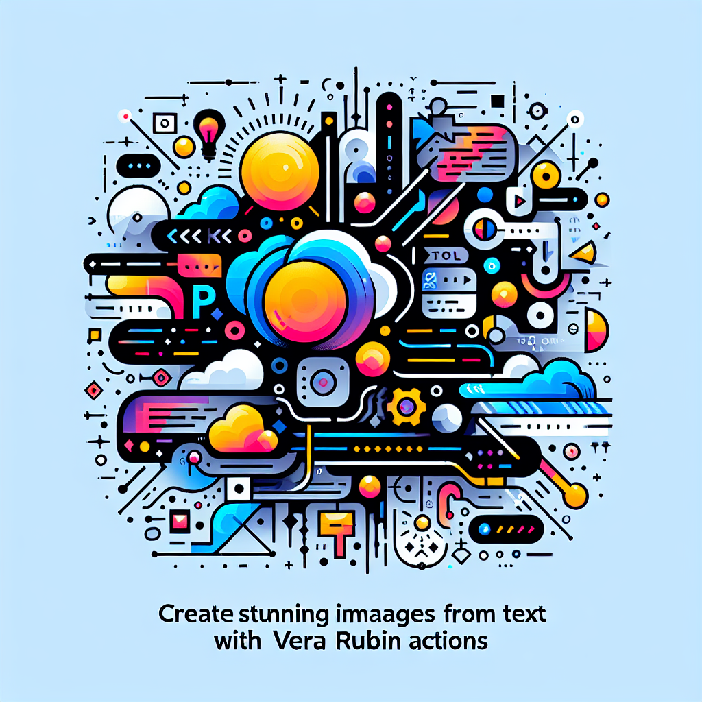 Create Stunning Images from Text with Vera Rubin Actions