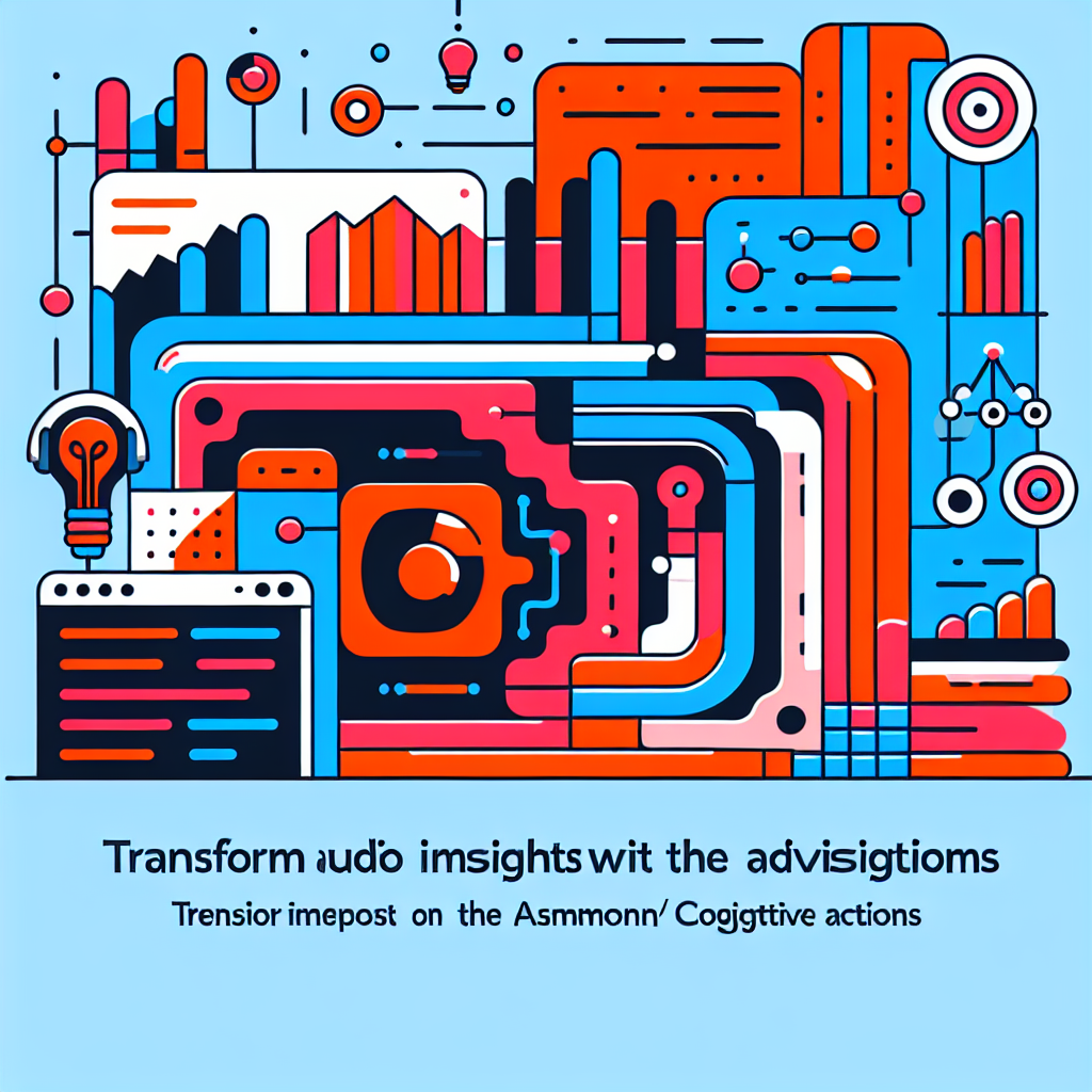 Transform Audio Insights with the aiviostudio/salmonn Cognitive Actions