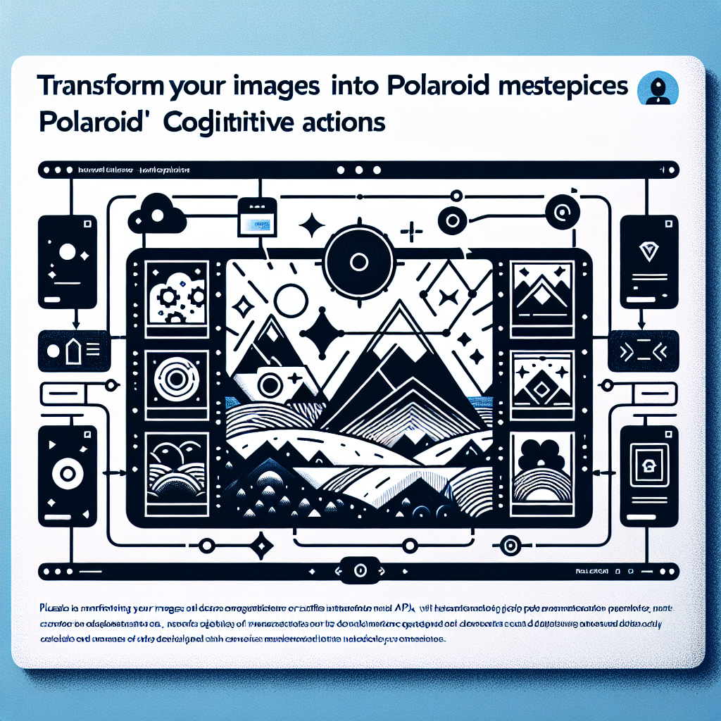 Transform Your Images into Polaroid Masterpieces with SDXL-Polaroid Cognitive Actions