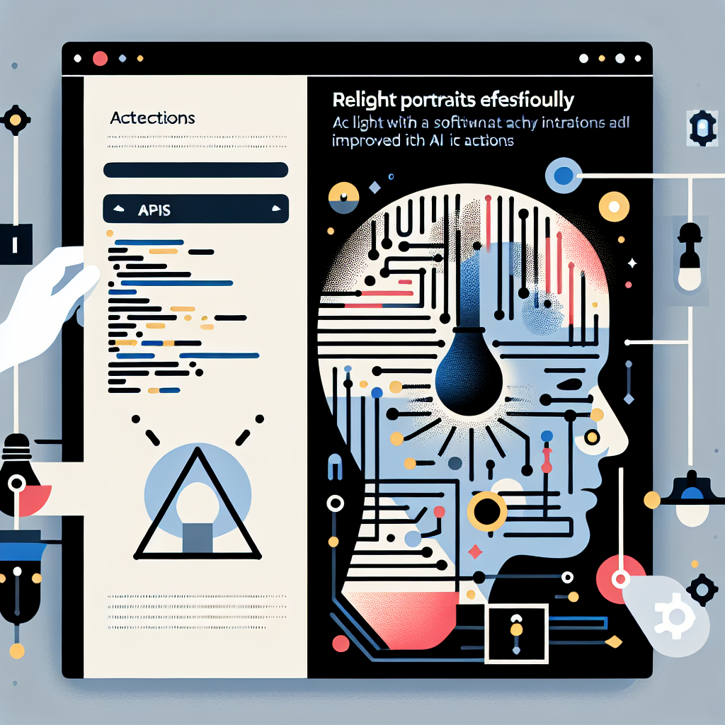 Relight Portraits Effortlessly with Ic Light's AI Actions