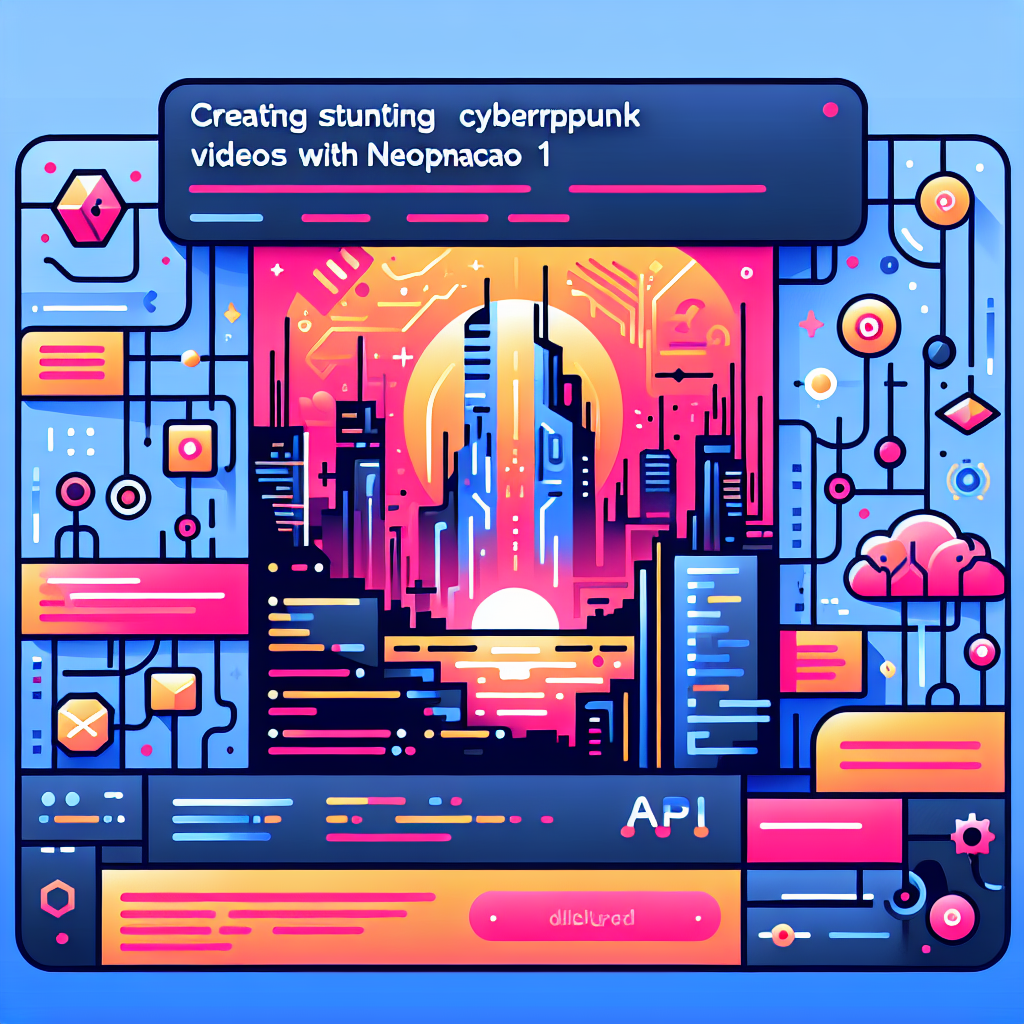 Create Stunning Cyberpunk Videos with Neomacao 1
